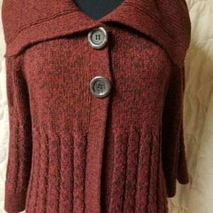 Swing sweater jacket